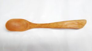 Left-handed Mountain Laurel Wood Eating Spoon PES9