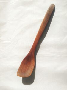 Cherry wood stir fry spoon SF1