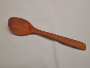 Large Cherry Wood Serving Spoon LS4