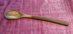 Lilac wood Eating Spoon PES4