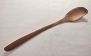 Cherry wood stir fry spoon SF3