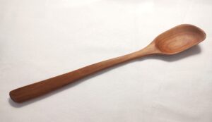 Cherry wood stir fry spoon SF7