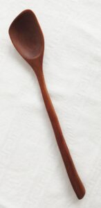 Slender Cherry wood stir fry spoon SF3