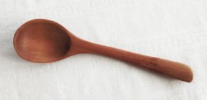 Small Mountain Laurel Serving Spoon with deep bowl SS1