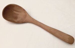 Large Mountain Laurel Serving Spoon with a nice wide bowl LS7