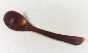 Left-Handed Mountain Laurel Eating Spoon LH1