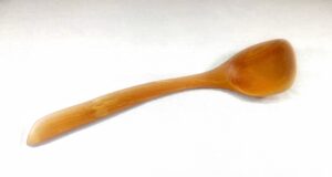 Small Left-handed Mountain Laurel Stir Fry Spoon LH19