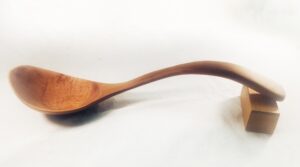 Magnificent Large Mountain Laurel Serving Ladle with Especially Deep Bowl LS7