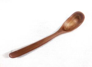 Apple wood eating spoon PES4