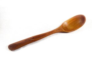 Lilac wood eating spoon PES5